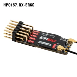 Radiomaster PWM Mini Receiver ER4 ER6 ER6G ER6GV ER8 ER8G ER8GV 4-8CH CRSF ExpressLRS 2.4GHz 100mw for RC Aircraft Boat Car