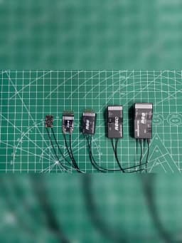 Radiomaster PWM Mini Receiver ER4 ER6 ER6G ER6GV ER8 ER8G ER8GV 4-8CH CRSF ExpressLRS 2.4GHz 100mw for RC Aircraft Boat Car