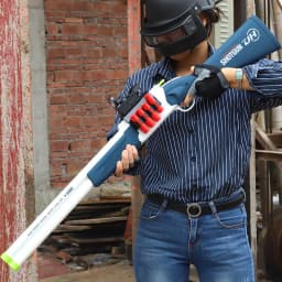 S686 Double Barrel Shotgun Shell Ejection Soft Bullet Gun with Red Dot Sight Tactical Foam Dart Blaster for Shooting Games