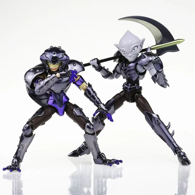 MST Saint Seiya Myth Cloth EXM/EX Frog Zelos Skeleton Markino Hades Specters Knights of the Zodiac Action Figure In Stock