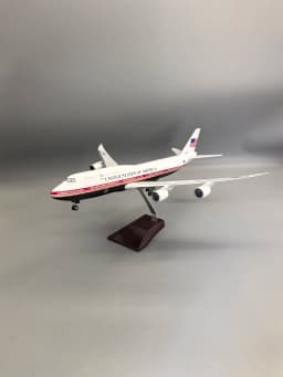 New 47cm Large Scale American Air Force One B747 Airplane Model Kit with Stand for Adult Aviation Souvenir Gift or Plane Toy