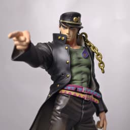 25cm 9.8 inch Anime Jotaro Kujo Figures Pvc Statue Desktop Ornamen Collection Statue Model Decoration Room Desk Toys Gifts