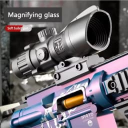 Children's Manual Soft Bullet M416 Soft Bullet Gun Can Fire Submachine Gun Model Boy Toy Gun Action Loading Assault Rifle
