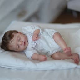13Inch/33cm Open Mouth&Rooted Hair Painted Solid Silicone Reborn Girl Doll Newborn Dolls bebe reborn de silicona Perfect Gift