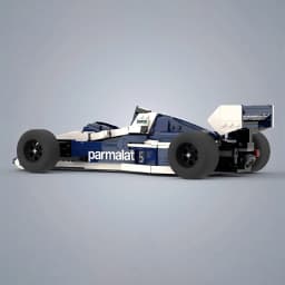 New MOC Speed Series 1983 Race BT52B Racing Car Model Building Blocks DIY Modular Assembly Children's Toy Boy Birthday Gift