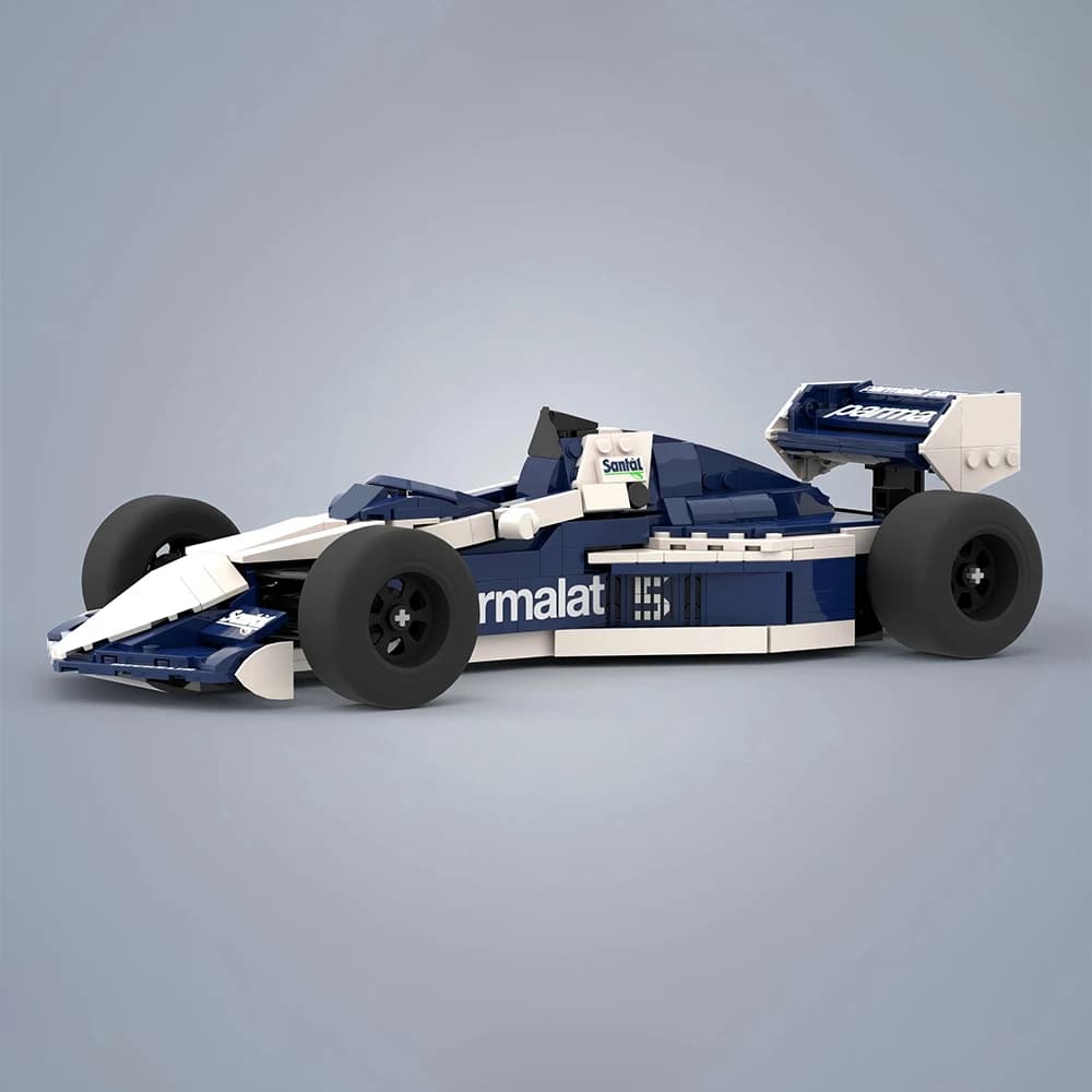New MOC Speed Series 1983 Race BT52B Racing Car Model Building Blocks DIY Modular Assembly Children's Toy Boy Birthday Gift