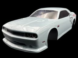RC 1/10 PVC SRT Challenger Hellcat Body shell 190mm width 260mm wheelbase With Spoiler For 1/10 RC Drift MST HSP REVED YOKOMO