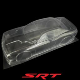 RC 1/10 PVC SRT Challenger Hellcat Body shell 190mm width 260mm wheelbase With Spoiler For 1/10 RC Drift MST HSP REVED YOKOMO