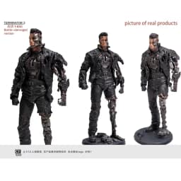 In Stock Third Party Customs xiaozheng Toys FutureWarrior Battle Damage Plate T800 1/12 Action Figure Updated Packaging