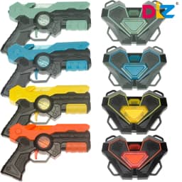 Laser Tag Battle Game Gun Set Electric Infrared Toy Guns Kids Lasergame Set Pistol For Boys Children Indoor Outdoor Sports