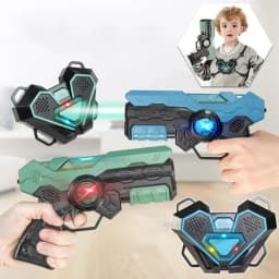 Laser Tag Battle Game Gun Set Electric Infrared Toy Guns Kids Lasergame Set Pistol For Boys Children Indoor Outdoor Sports