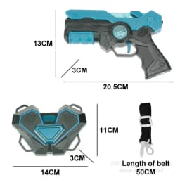 Laser Tag Battle Game Gun Set Electric Infrared Toy Guns Kids Lasergame Set Pistol For Boys Children Indoor Outdoor Sports