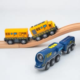 Battery Operated Locomotive Electric Train Set Diecast Magnetic Locomotive Slot Toy Fit For Wooden Rail Track Toys Wooden Train