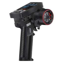 HotRC CT10B 10CH Channel Transmitter CT-10B 2.4G Remote Control 18650 Battery F-10A F-01A 6/8/10CH Gyro Receiver for RC Car Boat