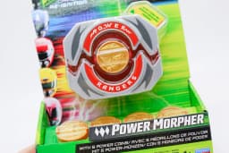 Playmates Power Rangers Roleplay Toy Dino Morpher Blade Blaster Dragon Dagger with Lights and Sounds Anime Cosplay Prop Weapon