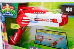 Playmates Power Rangers Roleplay Toy Dino Morpher Blade Blaster Dragon Dagger with Lights and Sounds Anime Cosplay Prop Weapon