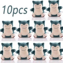 10pcs Peluche Pokemon Gengar Peluche 20cm Pokemon stuffed Toy Cute Cartoon Pikachu Plush Doll Soft Doll Birthday Gift Chrismas--