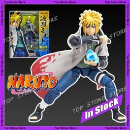SHF Namikaze Minato Hatake Kakashi Action Figure Anime NARUTO Shippuden Figures Model Toys 16cm Collection Movable Doll Gifts