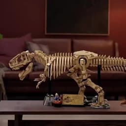2026 New MOC Tyrannosaurus Rex Fossil Skeleton Model Home Decor Children's Boys' Holiday Gift