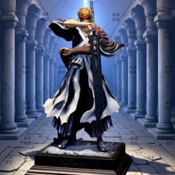 Bleach Ichigo Kurosaki Gk Figure Dual Swords Battle Statue Anime Peripheral Desktop Ornament Collectible Toy Gift For Anime Fans