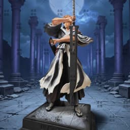 Bleach Ichigo Kurosaki Gk Figure Dual Swords Battle Statue Anime Peripheral Desktop Ornament Collectible Toy Gift For Anime Fans