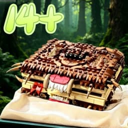 2026 New 519pcs Monster Book Of Monsters Building Blocks Creative Puzzle Assembly Model Educational Diy Toys Unique Halloween