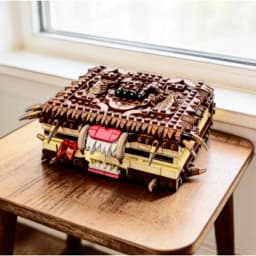 2026 New 519pcs Monster Book Of Monsters Building Blocks Creative Puzzle Assembly Model Educational Diy Toys Unique Halloween