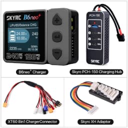 SKYRC B6neo+ Smart Charger High Power DC240W PD126W Multilanguage Balance Charger New B6neo Plugs