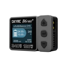 SKYRC B6neo+ Smart Charger High Power DC240W PD126W Multilanguage Balance Charger New B6neo Plugs