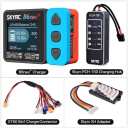 SKYRC B6neo+ Smart Charger High Power DC240W PD126W Multilanguage Balance Charger New B6neo Plugs