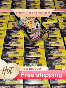 Pokemon Tcg Mega Dream Ex Booster Box M2a Japanese High Class Pack 10 Cards Per Pack Sealed Collection Card Game For Collectors