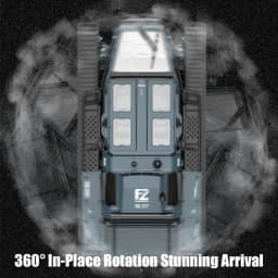 C8812/ C8812 MAX LED Light Full Scale Tracked Tank Simulation Model Toy RC Car Drift Remote Control Off-Road Vehicle for Kids