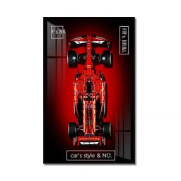 2026 NEW Wall Mount Display box Display Wallboard suitable for LEGO 42207F1 SF-24 building block car model Photo Frame