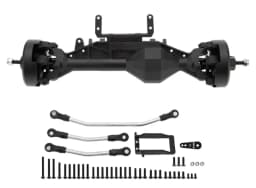 MEUS RACING 1/10 Nylon ISO Stright Axles with Front Axle Counterweight for Axial Capra II SCX10 II and Other DIY 1/10 RC Crawler