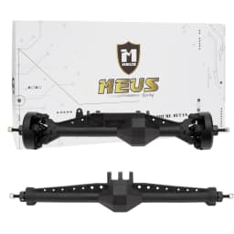 MEUS RACING 1/10 Nylon ISO Stright Axles with Front Axle Counterweight for Axial Capra II SCX10 II and Other DIY 1/10 RC Crawler