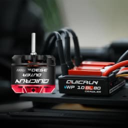 Hobbywing Quicrun WP 10BL80 2-4S 80A Waterproof ESC & Outer 3530SL 1700KV/2200KV Motor