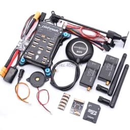 AN Pixhawk PX4 2.4.8 Flight Controller+M8N GPS+ 433/915Mhz 100/500mw Radio V5 Telemetry+Safety Switch+Buzzer+RGB+I2C+ 4G SD