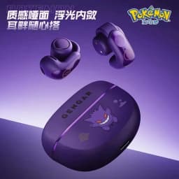 Anime‑Theme Ear Clip Bluetooth Headset, Hifi Stereo Wireless Sports Earbuds, Long Battery Life Trendy Collectible Gift For Hobby