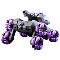 4-6 Wheel Stunt RC Car 2.4G Transformable Robot Tank Toy with LED Light Rotating Drift for Boys And Girls Outdoor Playtime Gift