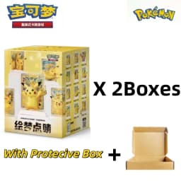 Pokemon Dream Painting 30th Anniversary Pikachu Figurine Set Simple PTCG Chinese 30th Anniversary Celebration Booster Pack Gifts