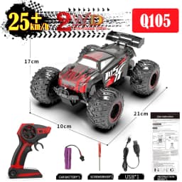 JJRC 70KM/H RC Off-Road Car 1:16 4WD High Speed Cars With Led Lights 2.4G Inductor Brushless Remote Control Cars Children Toys