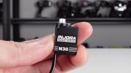 INJORA Aluminum N30 NANO Servo with Servo Saver for 1/30 Axial SCX30