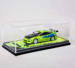 Transcend Model Eclipse Fast Green Diecast Car Limited 999pcs Collection Auto Toys Gift 1/64