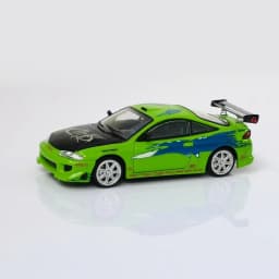 Transcend Model Eclipse Fast Green Diecast Car Limited 999pcs Collection Auto Toys Gift 1/64