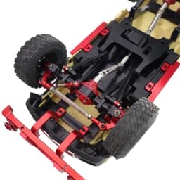 Metal Front and Rear Axle Rear Pull Rod Kit for MN Model 1/12 MN82T LC79 MN82S MN82Pro MN82 Remote Control Car Accessories