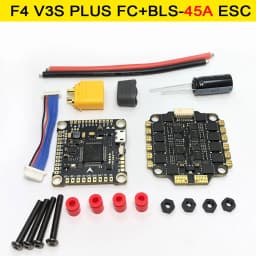 F4V3S F4 V3 V3S PLUS FC Stack/Flytower Flight Controller Board Barometer OSD 30A 45A 60A ESC for FPV Racing Drone Quadcopter