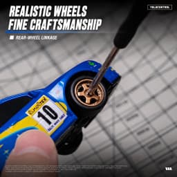 1:43 RC Drift Car 4WD Remote Control Racing Car Mazda RX7 Subaru STI with LED Lights High Speed Mini Vehicle Toy Gift for Boys