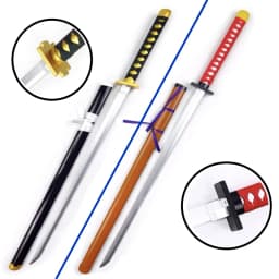40inch Okkotsu Yuta Katana Jujutsu Kaisen Anime Cosplay Prop Ninja Knife Wooden Real Size Japanese Katana Samurai Sword Toy Gift