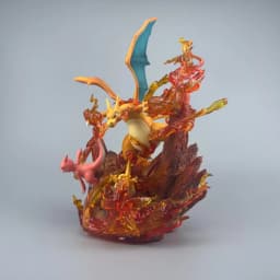 30cm/11.81in Anime Pokemen Figure Charizard Charmander Action Figures Pvc Statue Desktop Ornamen Collection Model Toys Gifts