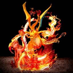 30cm/11.81in Anime Pokemen Figure Charizard Charmander Action Figures Pvc Statue Desktop Ornamen Collection Model Toys Gifts